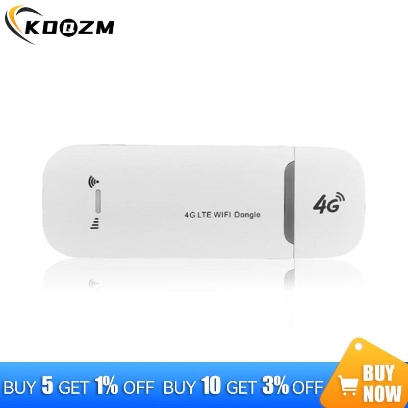 Wireless Router 4G LTE Wireless Router USB Dongle 150Mbps Modem Mobile Broadband Sim Card Wireless WiFi Adapter Router Home