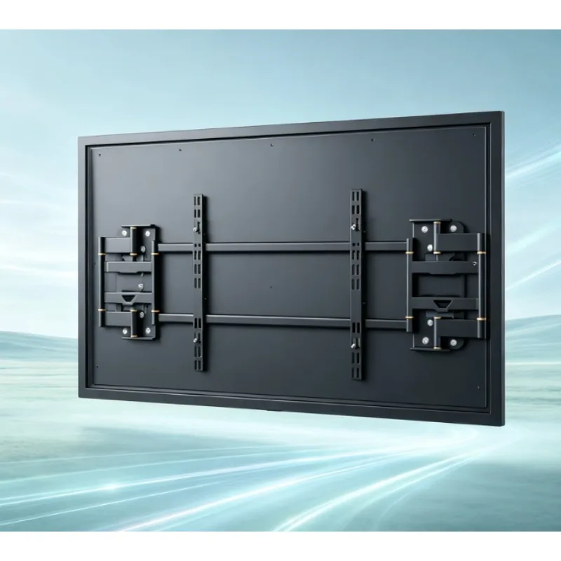 FY Heavy Duty TV Wall Mount for Large Screens Universal Floating Bracket 120kg Load Capacity Fits 32 to 100 Inch TVs Low