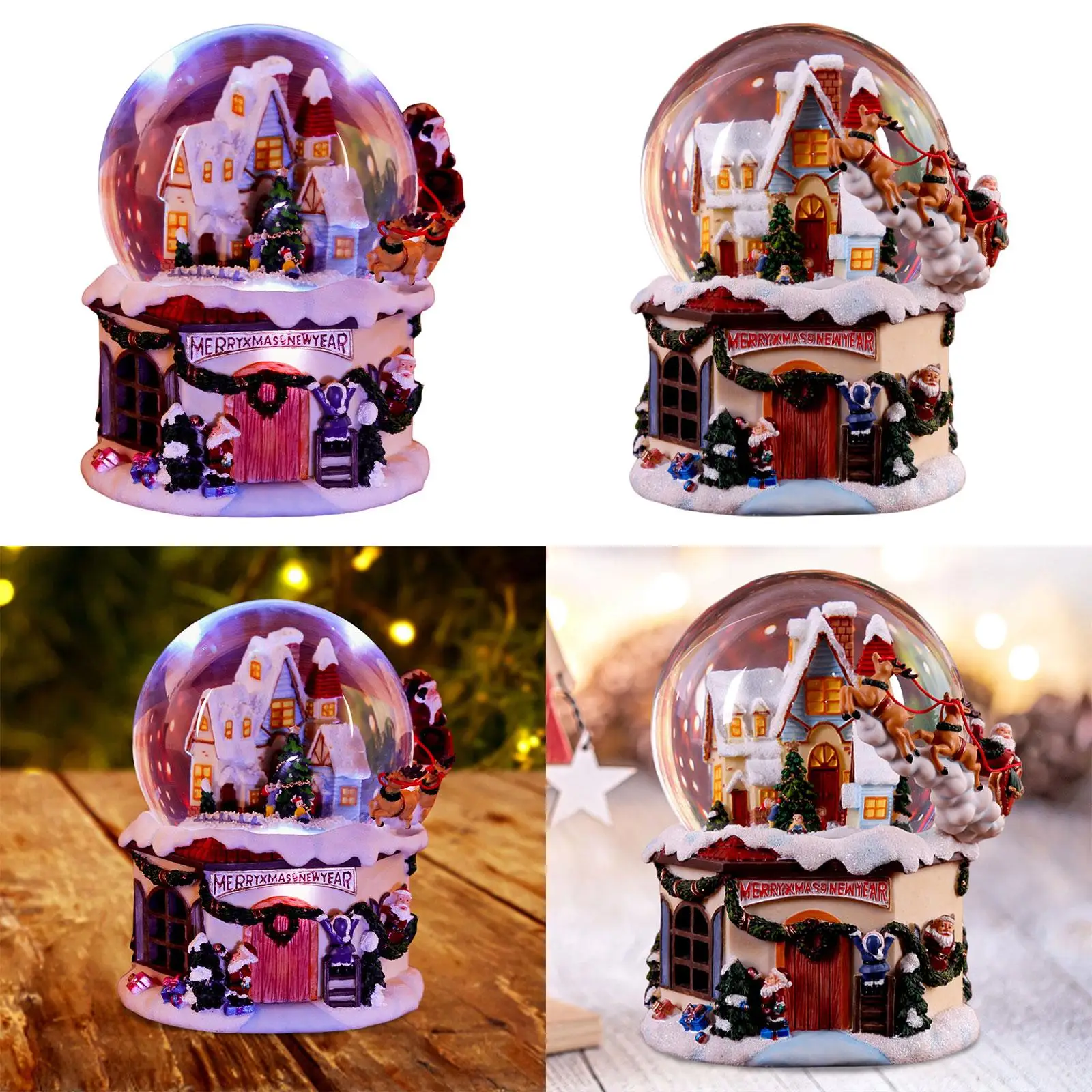 Dönen Müzik Kutulu Kar Küresi - Snow Globe Musical incelemesi ve fiyatı