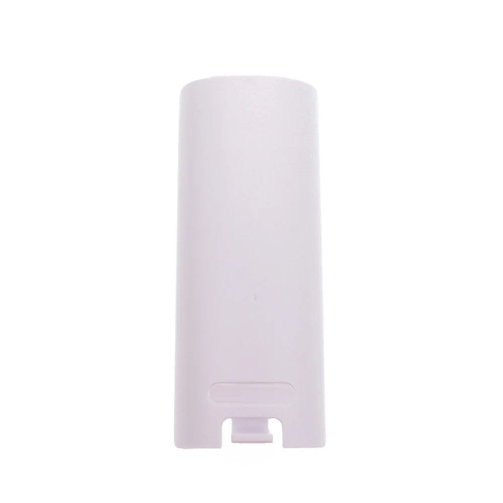 Coque arrière de batterie pour télécommande Nintendo Wii, blanc, noir, 5 pièces