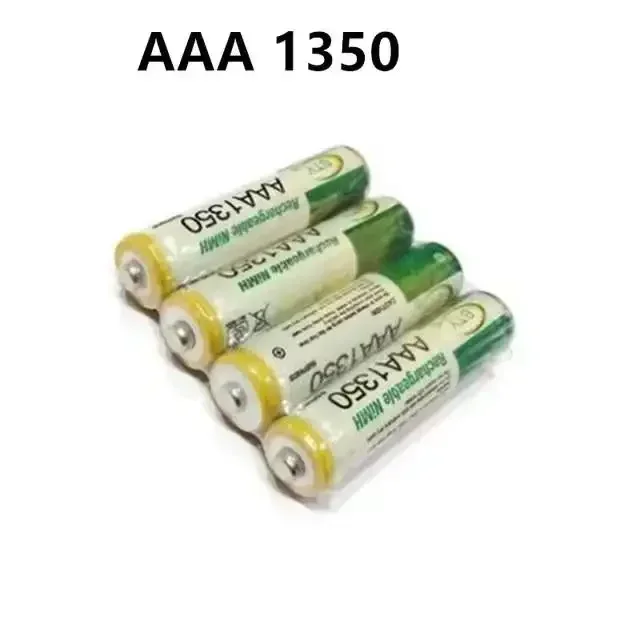 Batterie Rechargeable NI-MH 1.2V AAA1350 1800 MAh Pour Horloges, Souris, Ordinateurs, Jouets, Nouveauté AAA