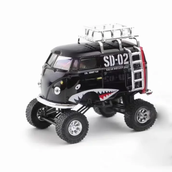 HY Model 1:64 Short Axis concept modification of the van Die-cast alloy car model collection display child gift