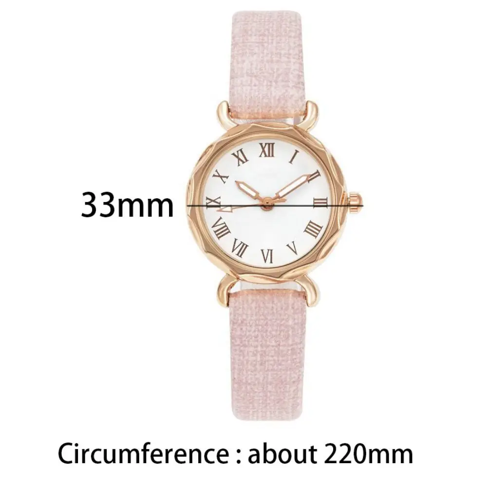 Montre à bracelet en Faux cuir, cadran rond, montre-bracelet décontractée, multicolore, étanche, à Quartz