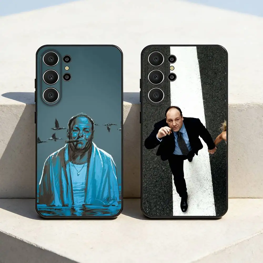 

The Tony Soprano-JG Phone Case For Samsung S26,S25,S24,S21,S22,S23,S30,Ultra,S20,FE,Lite,10,9,Black Cover
