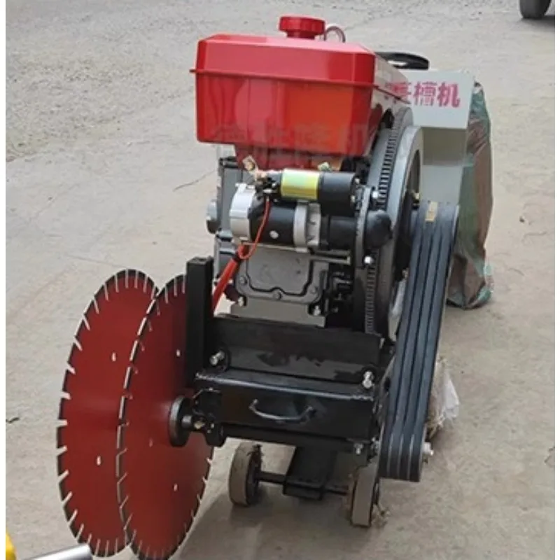 Machine de découpe de route Diesel, Machine à coudre, Machine à rainurer électrique haute puissance