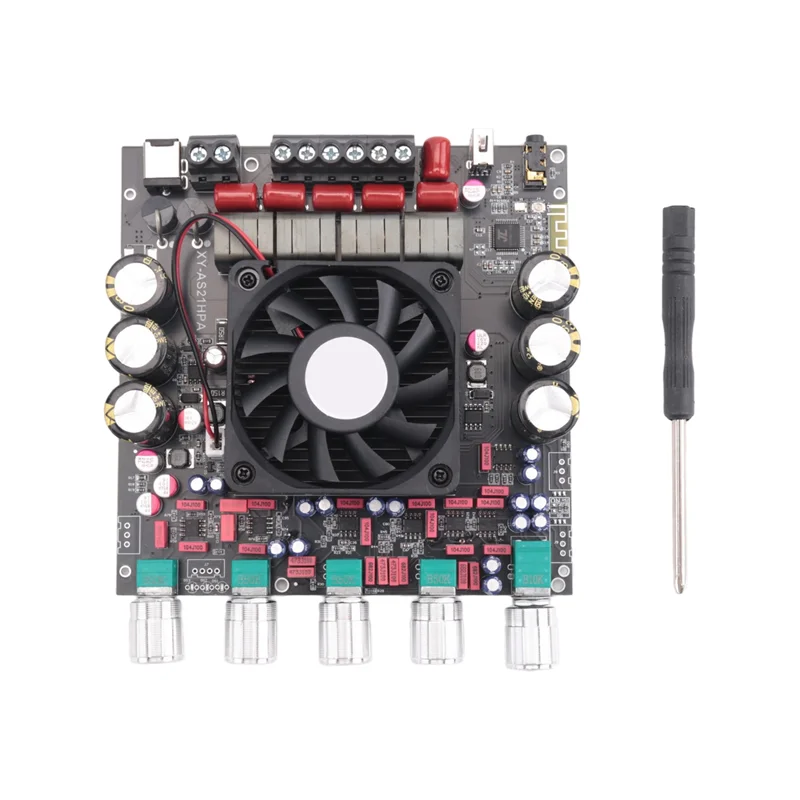 Stereo Digital Amplifier Board 2.1 Channel Subwoofer 300Wx  2+ 600W TPA3255 Chip TPA3255 Digital Amplifier Module