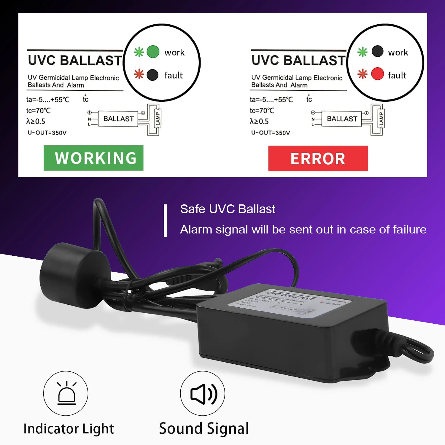 Trattamento dello sterilizzatore dell'acqua UV ultravioletta ALTHY per il sistema di purificazione del filtro della cucina/caffè-tubo della lampada 6GPM 25W-acciaio inossidabile
