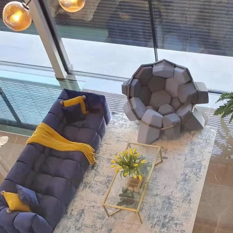 Nordic, creative, designer, art Internet celebrity sofa, model room, villa