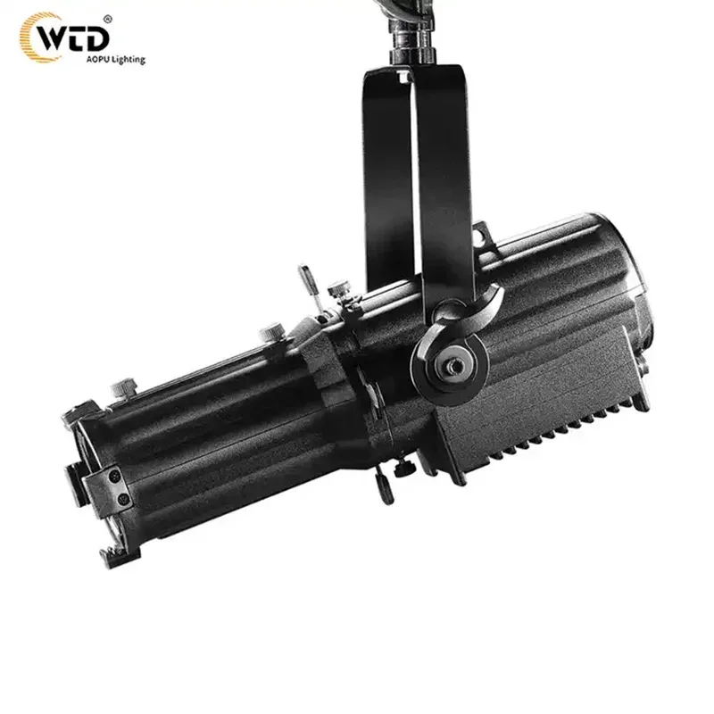 

AOPU Aluminium Led Profile Mini 60w Leko Led Fresnel Dj Spot with Zoom for Theatre T Show Light