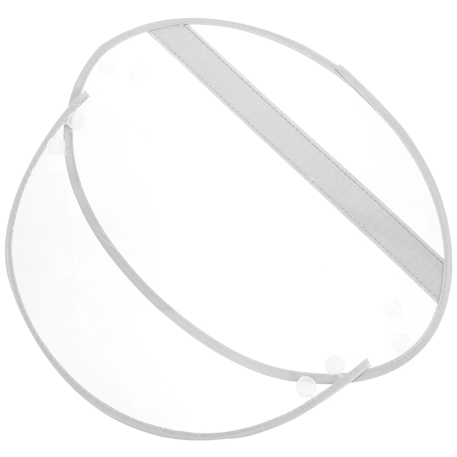 

Raincoat Replaceable Hat Brim Transparent Face Protector Rain Poncho Cap Shade Rain Protection Raincoat Hood Shield