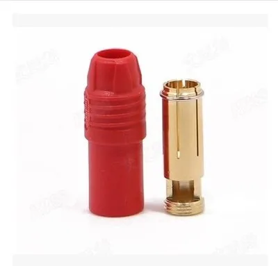 Amass AS150 Connector plugs Anti-Spark Gold Bullet 7mm Connector Male Female Bullet Connectors Plugs for RC battery