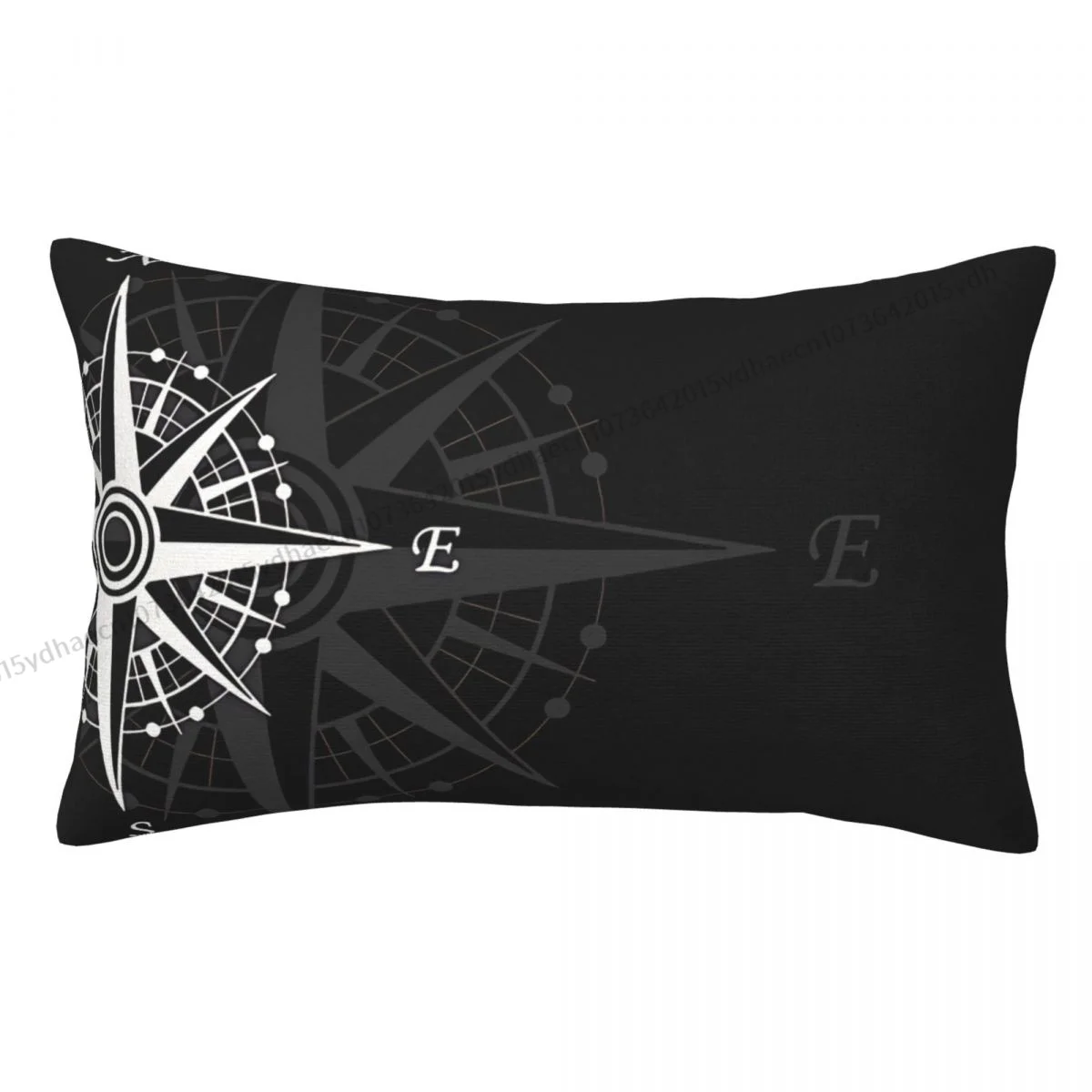 

World Direction Polyester Pillowcase Ocean Compass Home Decorative Kawaii Pillow Cover Pillowcase