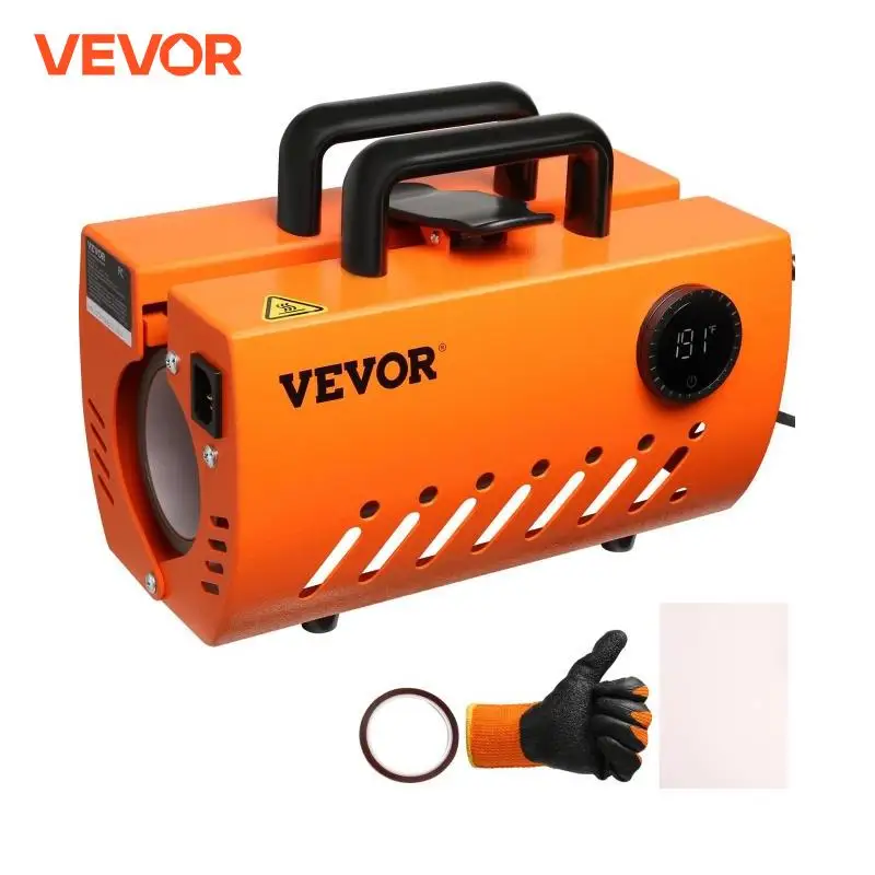 VEVOR 11-15oz 30oz Mug Heat Press Mini Gift Ceramic Cup Presser Tumbler DIY Handheld Sublimation Blanks Auto Printing Machine