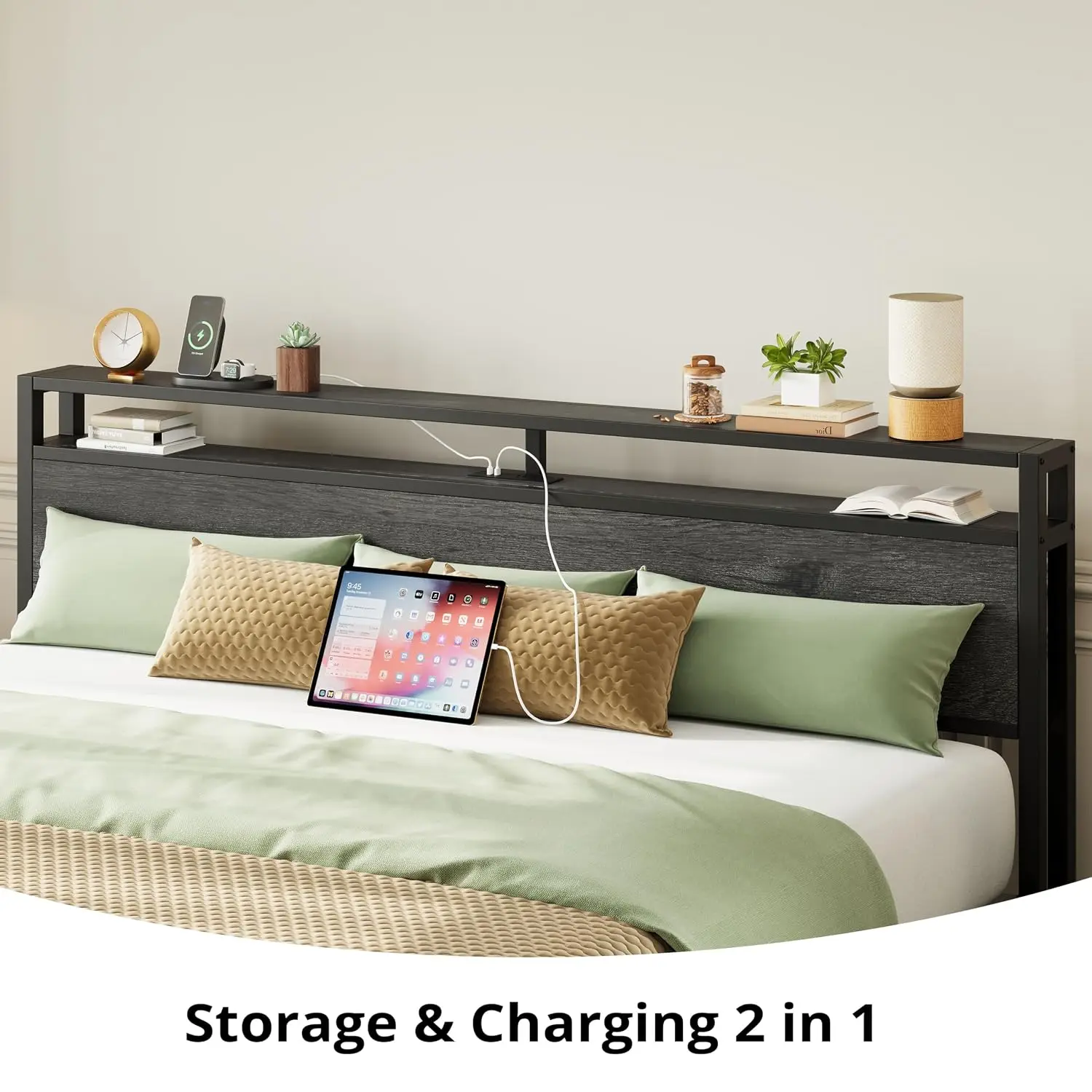 California King Storage Bed Frame 3
