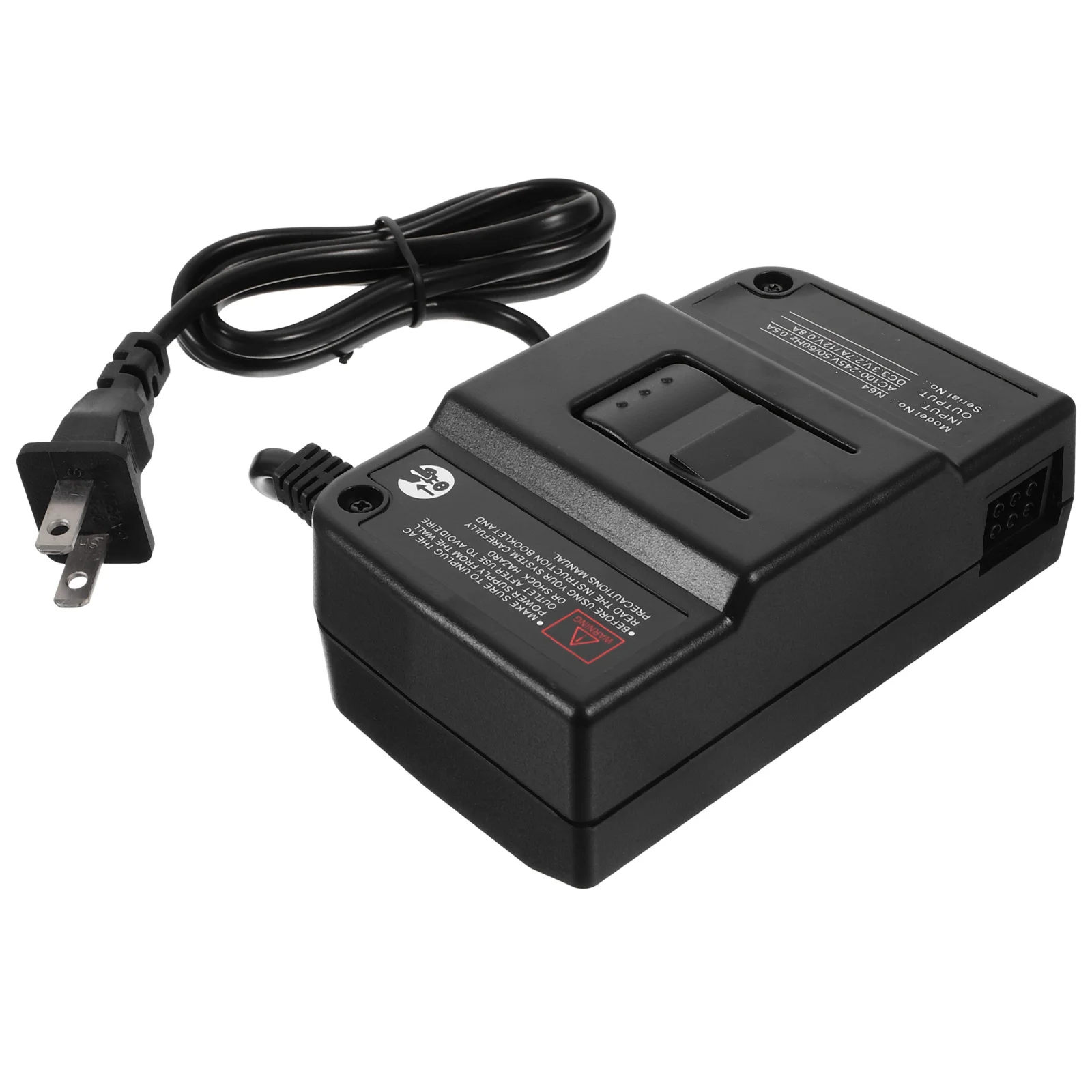 مجموعة واحدة من محول الطاقة، توافق عالي، بديل آمن للطاقة لمحول ملحقات ألعاب Black Us Plug