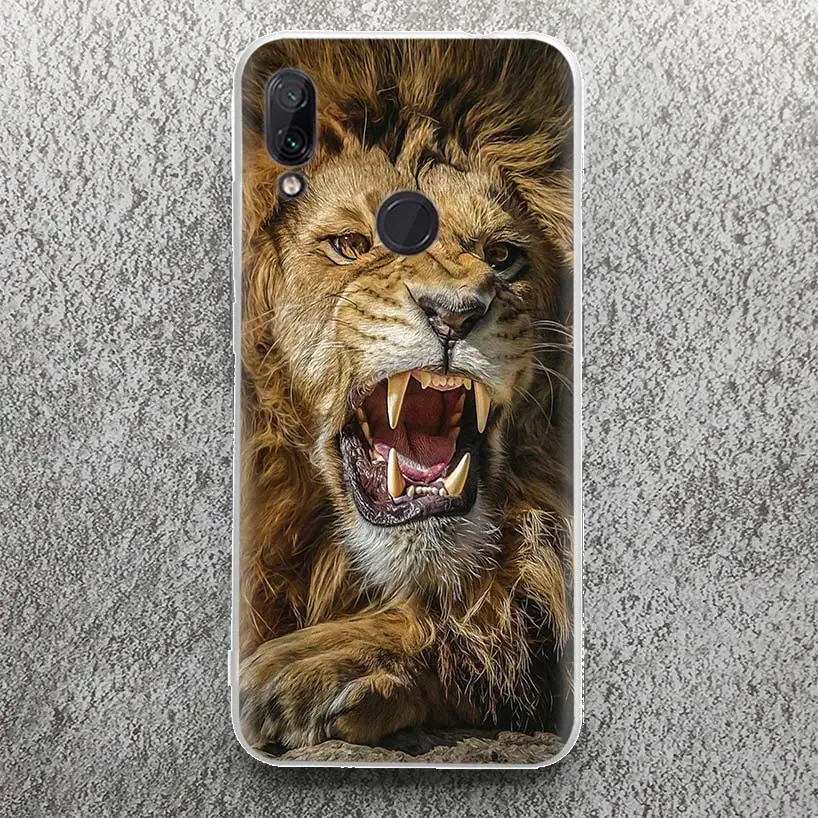 Lion Alpha Male Cub Print Soft Case for Xiaomi Mi 13 12 11 10 Lite 12T 11T 10T 9T Pro Phone Shell 9 8 11i 12X 6X 5X Pattern Cove