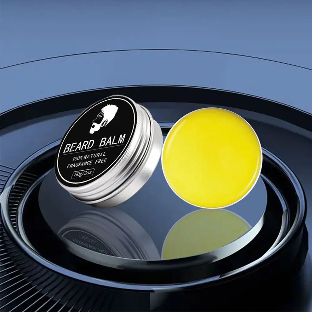 

Профессиональный кондиционер для бороды из пчелиного воска, натуральный увлажняющий крем для бороды, разглаживающее мыло ручной работы, органический воск для усов, уход за бородой