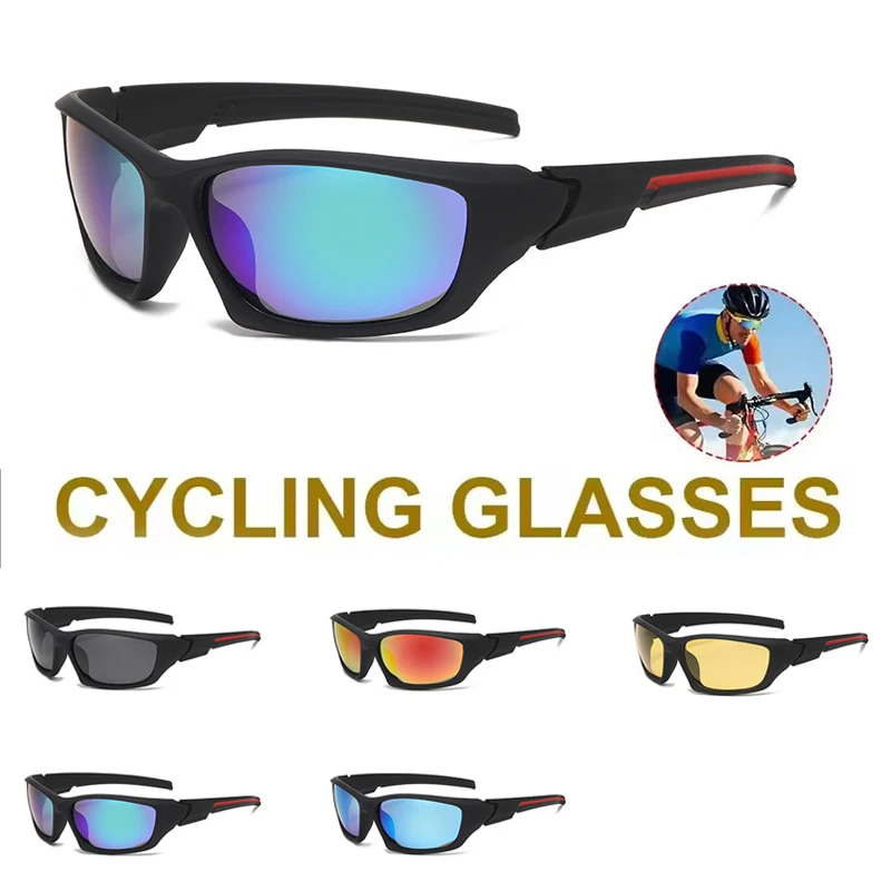 جديد الرجال الاستقطاب النظارات الشمسية القيادة وركوب الدراجات نظارات الأشعة فوق البنفسجية مقاومة المرأة في الهواء الطلق نظارات شمسية رياضية P56