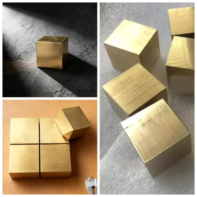 H59 Brass Block Brass Solid Square Bar Strip Cube Copper Block Thickness 10/12/15/20/22/25/30-60mm