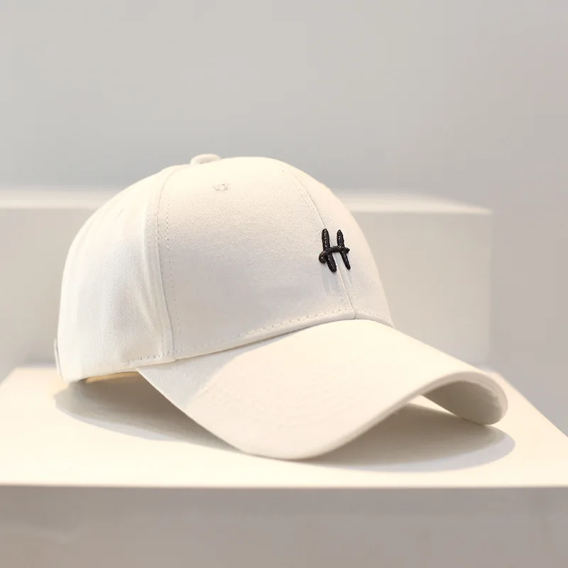 New hard top sunshade baseball for men and women Korean version trendy face small sun versatile street cap wholesale
