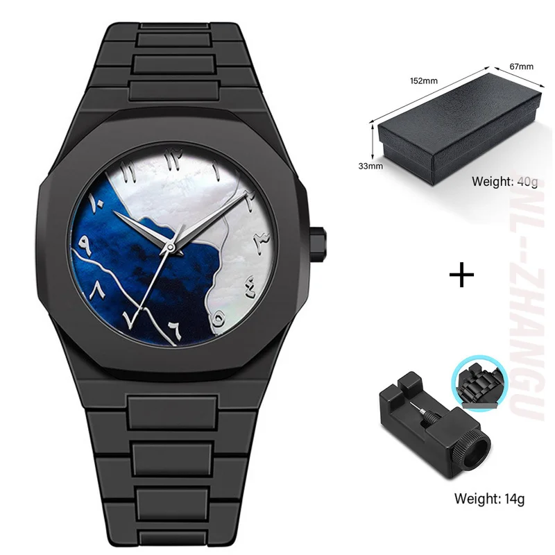

OEM Men's Designer New Watch Black Plastic Arabic Number Style Classic Simple Sport Fashion Wrist Watch Reloj Para Hombre Men