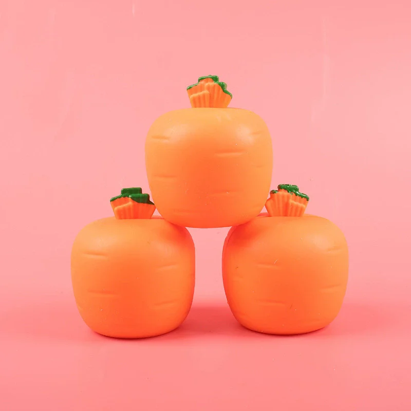 Squishy Karotte Kaninchen Squeeze Teleskop Spielzeug Kinder Kinder Rettich Kaninchen Tasse Prise Musik Spielzeug Kreative Stress Relief Geschenk