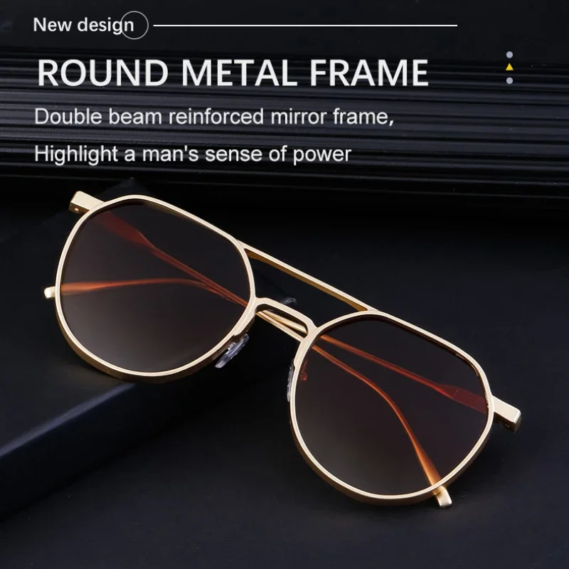 Vintage Punk Polarized Sunglasses Man Luxury Designer Steampunk Sun Glasses for Men Eyeglasses Goggle Lentes De Sol Hombre Очки