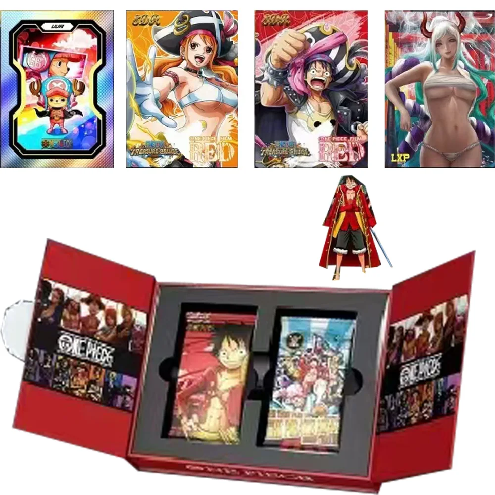 

One Piece Card English Version Holographic SSR SDR SSP Collection Cards Luffy Anime Character Carte for Children Gift Toys