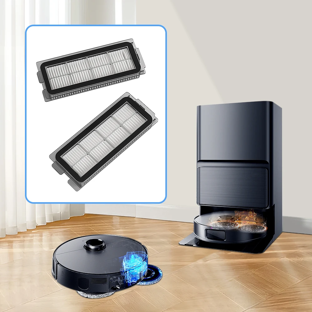 مكنسة كهربائية فلتر HEPA لـ Midea V12 Pro مكانس كهربائية للكنس استبدال الملحقات تصفية قطع الغيار للتنظيف المنزلي