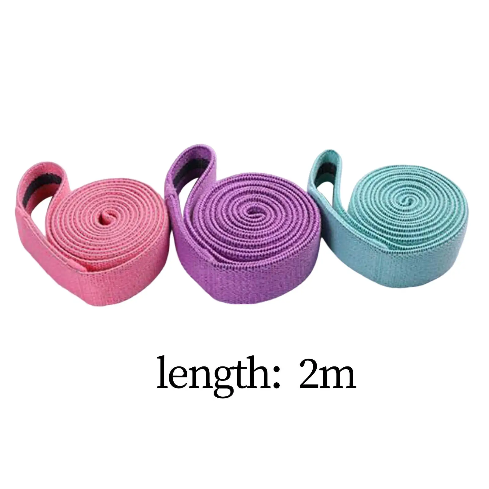 مجموعة أربطة مقاومة مكونة من 3 قطع، أربطة تمرين قابلة للتمدد لتدريب المقاومة