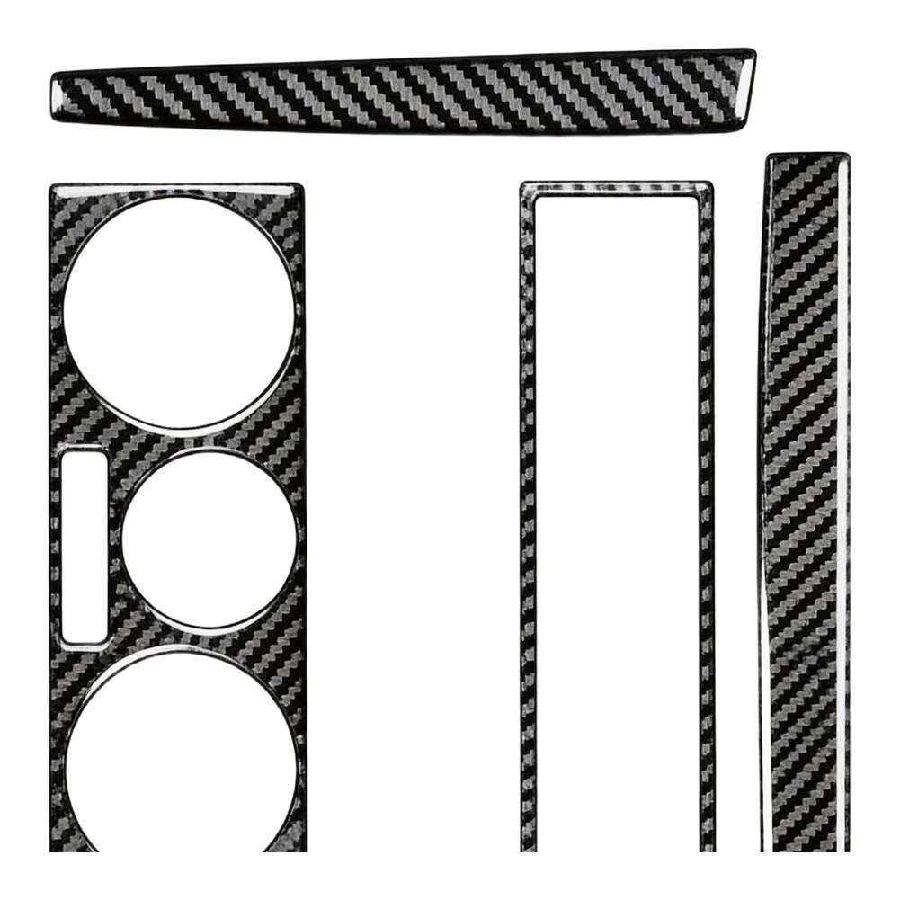 Interior Panel Kit Carbon Fiber Cover Carbon Fiber Material Epoxy Coating Finish Tape Attached Backing Easy Installation