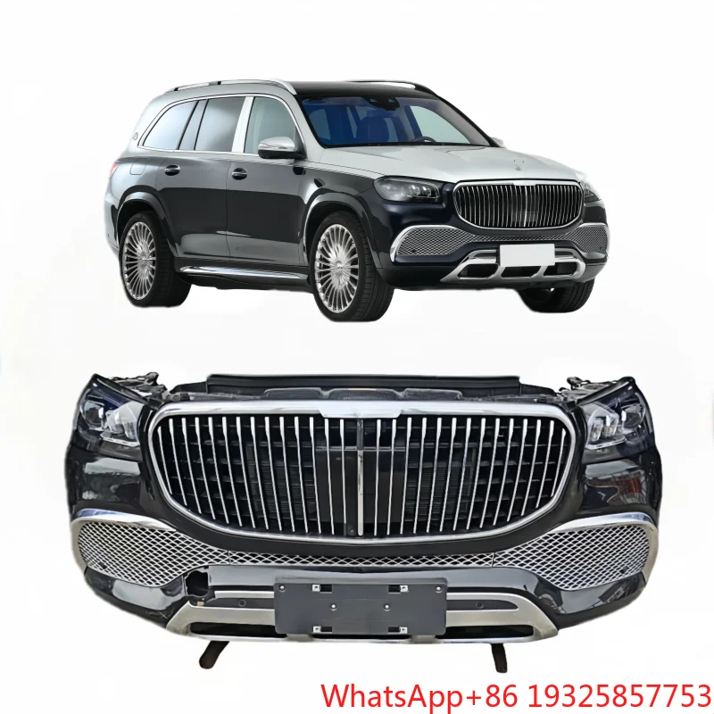 Best-selling Premium Luxury  Front Bumper for GLS W167  Gershon Radiator Headlights Screw-On Attachment 1