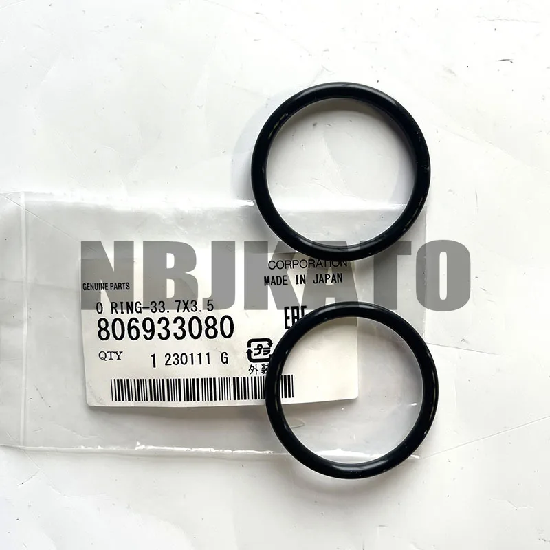 New Genuine Set 2 Water Transfer Pipe O-Ring OEM 806933010 （806933080）For Subaru Impreza WRX STi TURBO