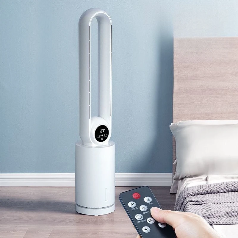 

Bladeless fan air conditioner, refrigeration household, air conditioner fan, floor