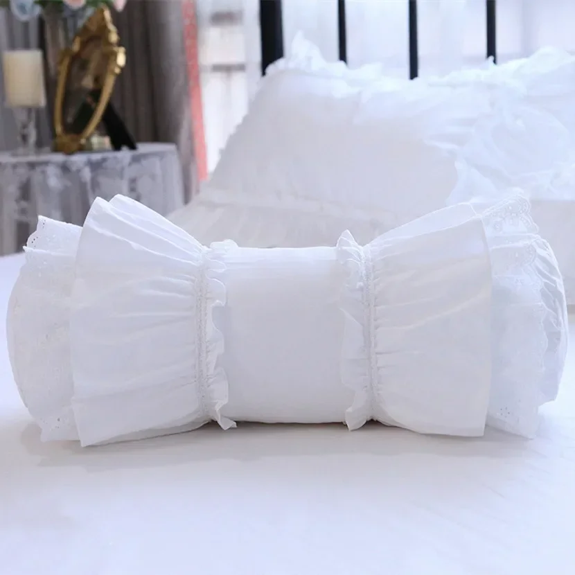 1 Stück Spitzen-Rüschen-Kissen, dekoratives Bettzeugkissen, koreanische Kissen, Candy-Kissen, Prinzessinnen-Lendenkissen, Sofakissen