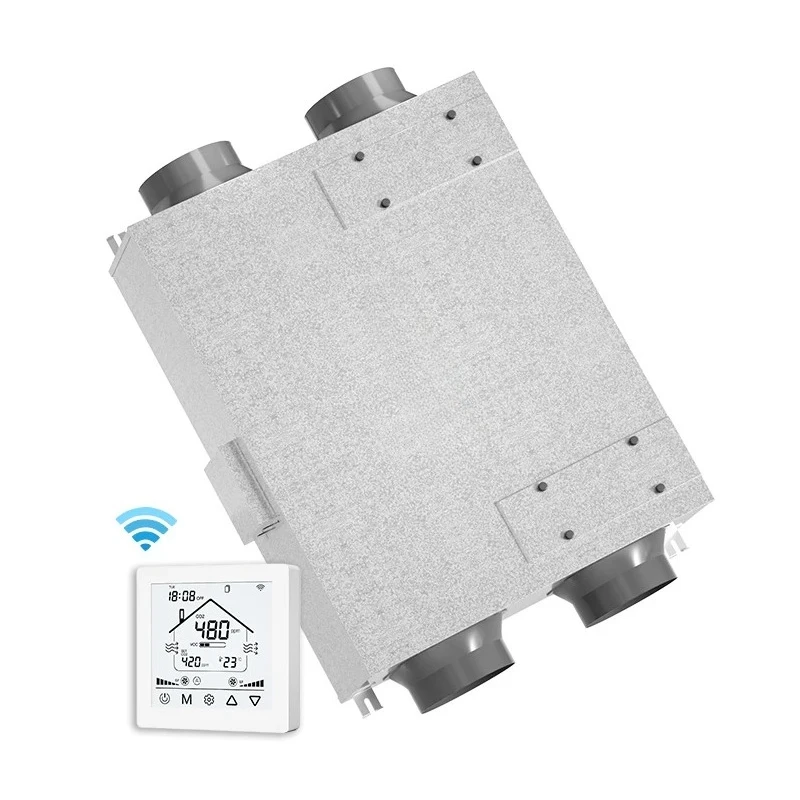 Części do systemów wentylacji E-VIPO Fresh Air HVAC, rekuperator powietrza powietrze-powietrze, wymiennik ciepła, HEPA, HRV, ERV, wentylator z odzyskiem ciepła