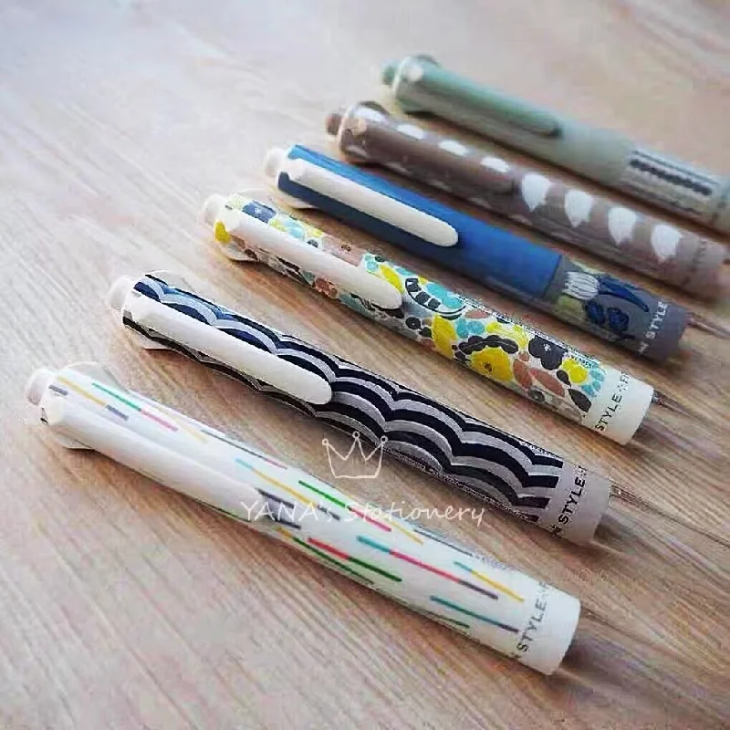 1PCs UNI Stylefit X kippis Special Edition Multifunctional Pen 4 Color Module Pressing Pen Rod Mm Gel Pen Japanese Stationery