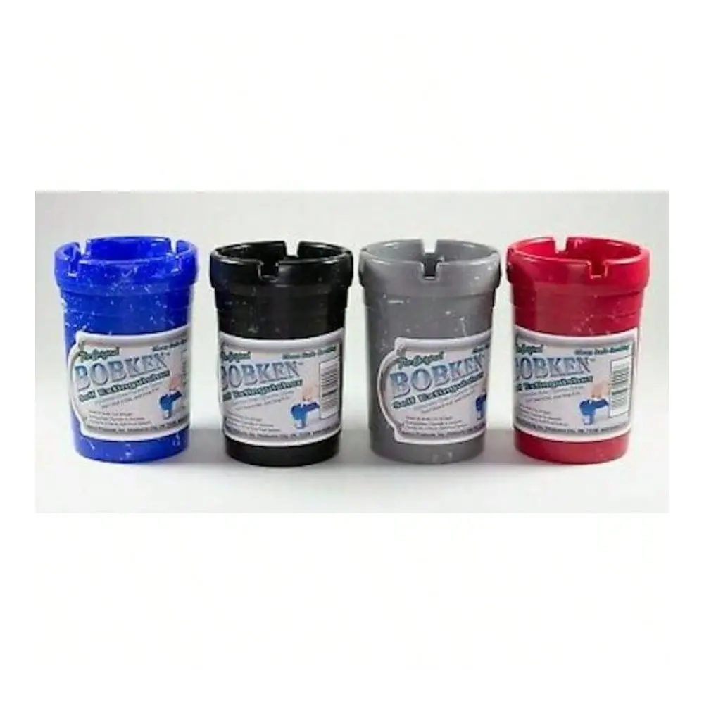 

Original Bobken 2 In 1 Self Extinguisher Cigarette Ashtray....Wbr Orted Color
