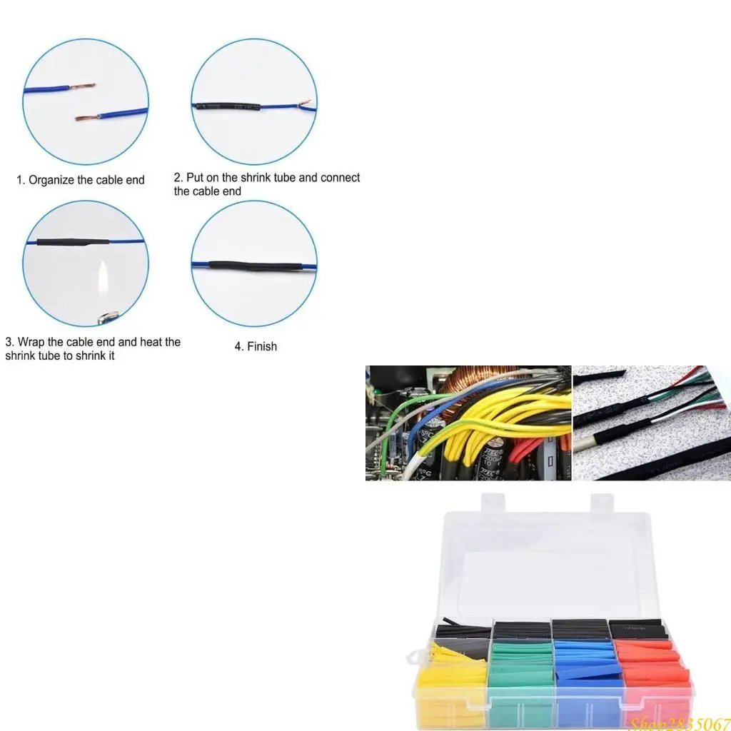 530/800Pcs ​Heat-Sh…