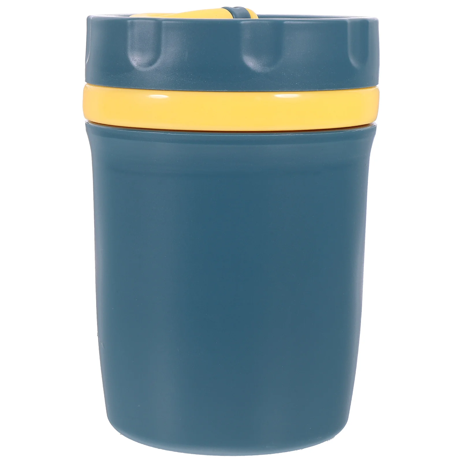 

Sealed Soup Cup Microwave Safe PP Plastic Soup Container with Lid and Foldable Spoon Portable for Home Office School Breakfast