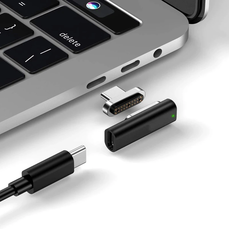 Adaptador USB 3,1 tipo C de 20 pines para Macbook, convertidor de carga rápida para ordenador y teléfono móvil, función completa