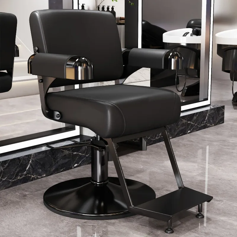Modern Aesthetic Barber Chair Floor Armchair Comfortable Beauty Barber Chair Organizer Ergonomic Fotele Fryzjerskie Furniture