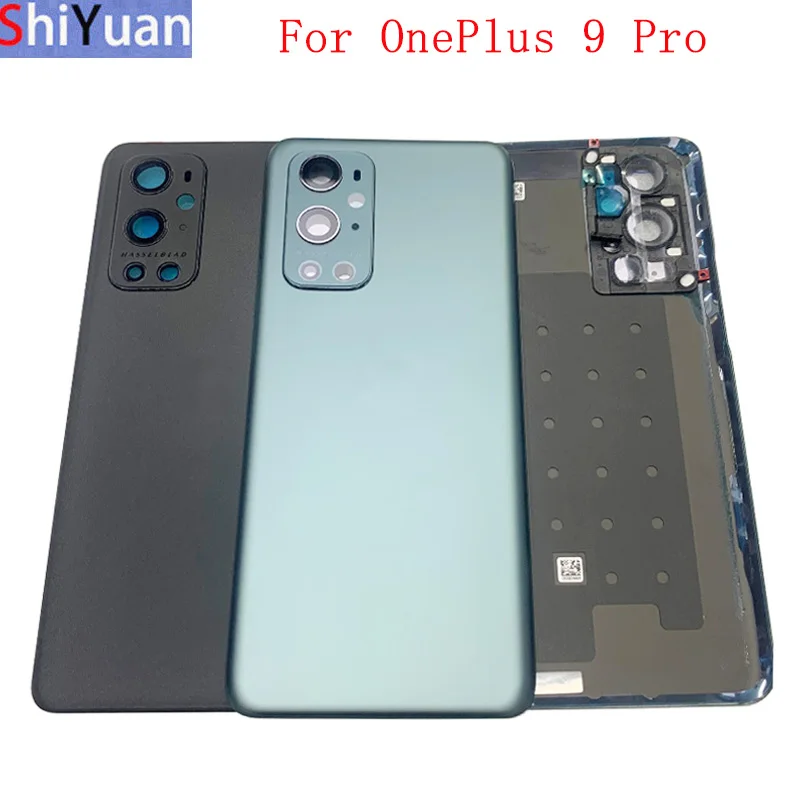 Battery Cover Rear Door Panel Housing Case For OnePlus 9 Pro LE2113 LE2111 LE2110 Back Cover Replacement Parts