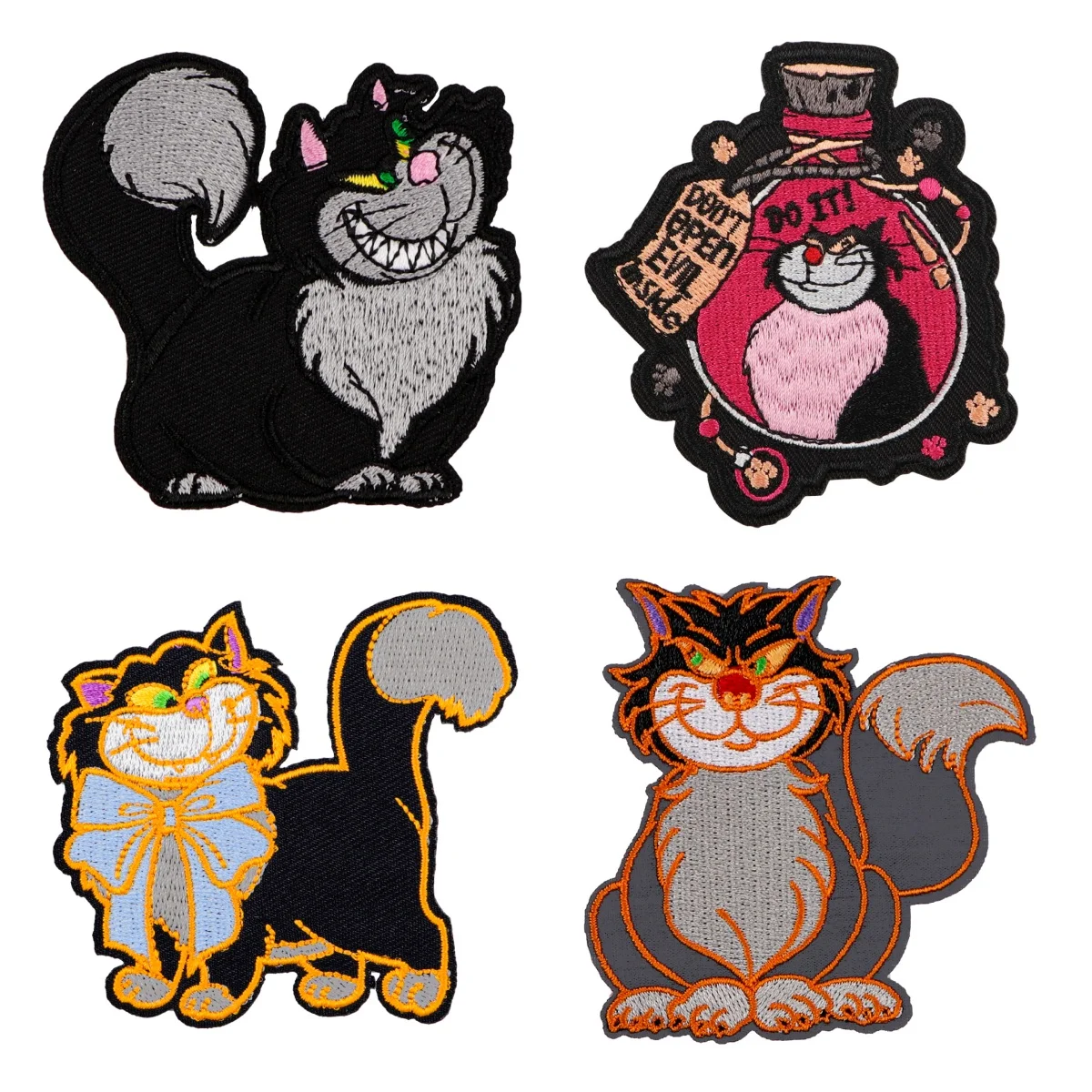 

Cute Cartoon Cat Embroidered Patch Iron On Patches For Clothing Thermoadhesive Patches On Clothes DIY Sew Stickers Appliques