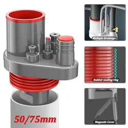 Washing Machine Floor Drain Sealing Kitchen Pipe Drainpipe Connector Dishwasher Water Purifier Pipe Water separator Adapter