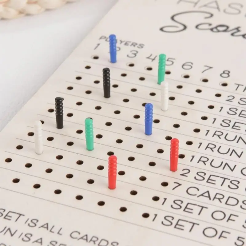 

652F Phase 10 Score Board Light Weight Scoring Board Phase 10 Scoreboard for Board Cards Adults Enduring