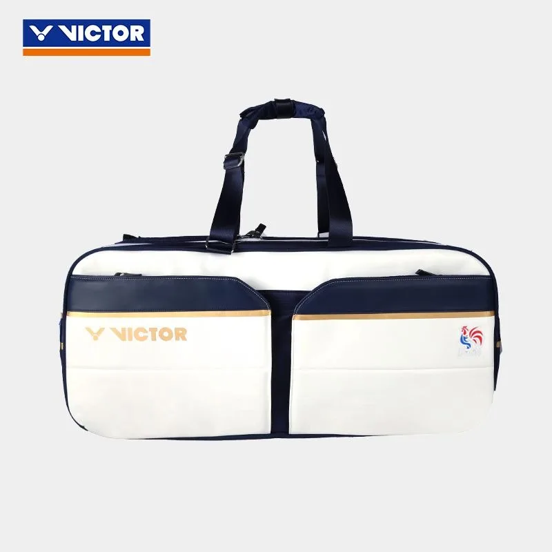 VICTOR Paris Olympic Games limited Victory Badminton Bag Star Model BR9612LTD Fashion Tennis Sports Bag Large Capacity Handbag