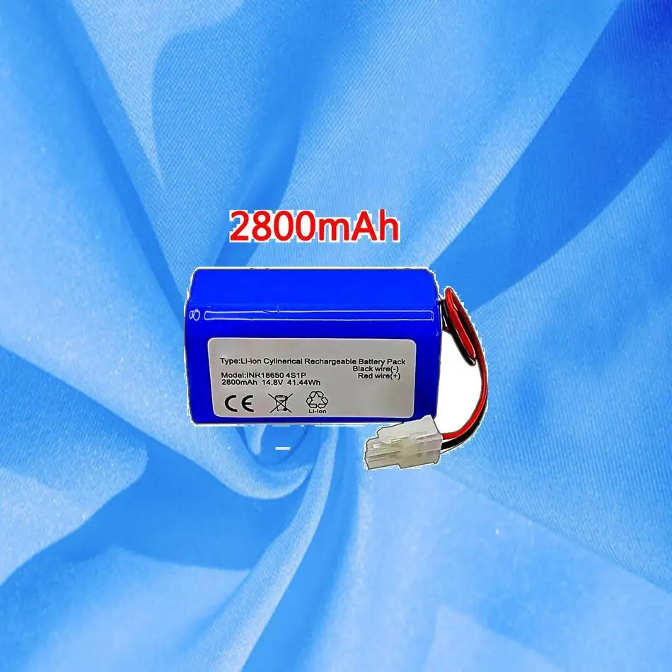

Батарея робота-пылесоса INR18650 M26-4S1P 2800 мАч для пылесоса Ilife V5 V5s V50 V3 DF45 DF43 Plus V3s Pro