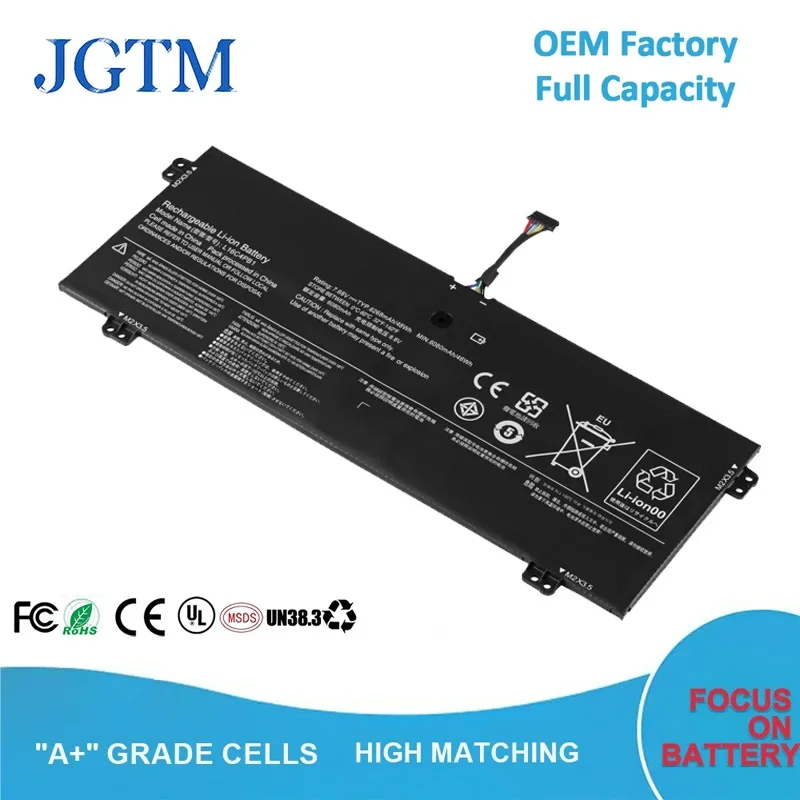 JGTM L16M4PB1 L16L4PB1 7,68 V 48 Wh Laptop-Akkus für Lenovo IdeaPad Yoga 730-13IKB 13IWL 13IKB L16C4PB1 Notebook-Serie