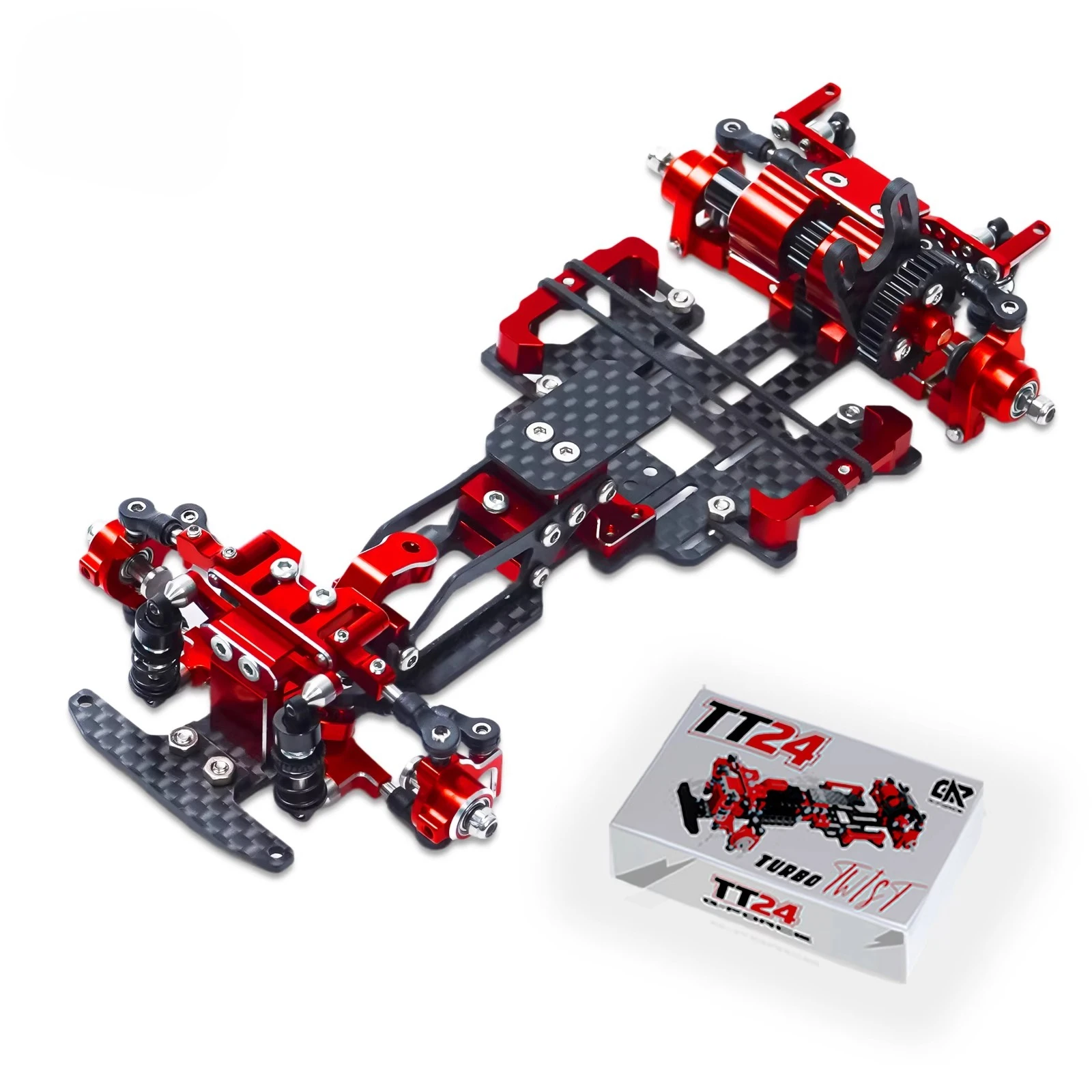 

G-Force TT24 RC Car 1/24 RWD Попередняя установка RC Drift Car Frame KIT Аксессуары Электрический пульт дистанционного управления Модель дрифта Игрушка в подарок